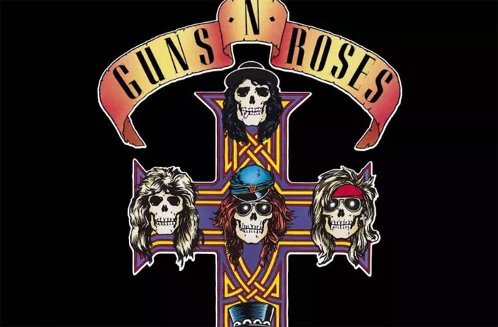 Morre artista que criou a cruz da capa do "Appetite For Destruction", do Guns N' Roses